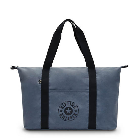 Kipling Art Medium Lite Tote Bags Blazing Grey | CA 1454MQ